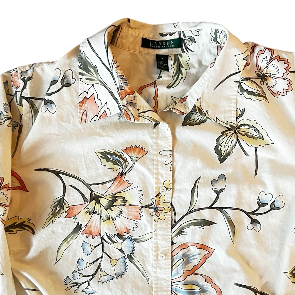 Ralph Lauren nouveau Western feminine shirt size 1X